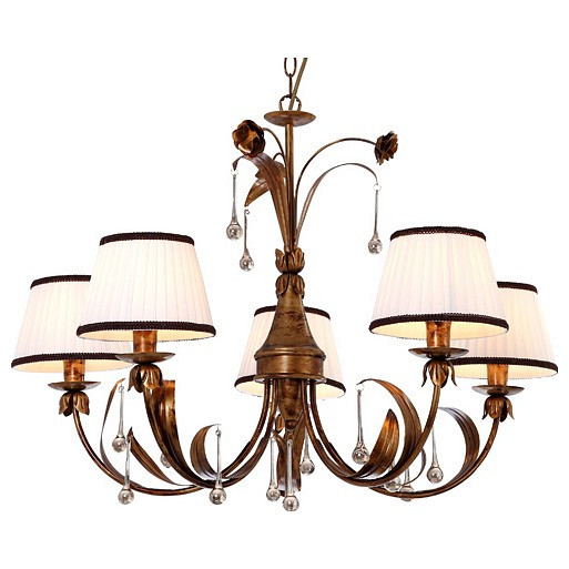 Подвесная люстра Arte Lamp Borgia A8100LM-5GA