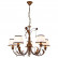 Подвесная люстра Arte Lamp Borgia A8100LM-5GA