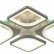 Потолочная люстра EVOLED Giura SLE500392-04RGB