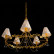 Подвесная люстра Arte Lamp Fuji A1626LM-5GO
