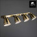 Спот Arte Lamp Luned A2214PL-4AB