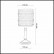 Настольная лампа декоративная Odeon Light Salona 2641/1T