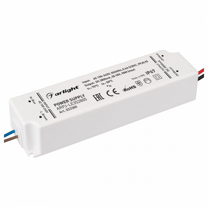 Блок питания Arlight  ARPJ-LE352800 (98W, 2800mA, PFC)
