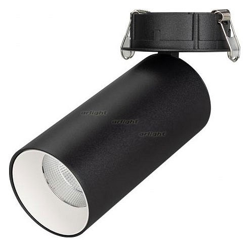 Спот Arlight SP-POLO-BUILT-R65-8W White5000 (BK-WH, 40 deg) 027259