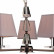 Подвесная люстра Natali Kovaltseva 75006 75006/5C SILVER GRAY