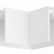 Соединитель угловой L-образный для треков накладных Denkirs Smart TR2102-WH