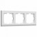 Рамка на 3 поста Werkel Stark (белый) W0031801