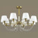 Люстра на штанге Lumion Dakota 3702/8C