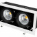 Встраиваемый светильник Arlight CL-KARDAN-S375x190-2x25W Warm3000 (WH-BK, 30 deg) 028863