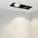 Встраиваемый светильник Arlight CL-KARDAN-S375x190-2x25W Warm3000 (WH-BK, 30 deg) 028863