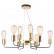 Подвесная люстра Arte Lamp Gelo A6001LM-9BK