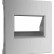 Накладка для розетки Ethernet RJ-45 Werkel серебряный рифленый W1191109