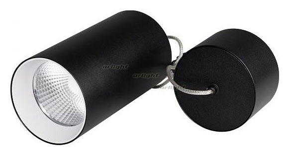 Подвесной светильник Arlight SP-POLO-HANG-R85-15W White5000 (BK-WH, 40 deg) 027423