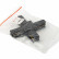 Соединитель X-образный для треков Denkirs DK Track Black TR1104-BK