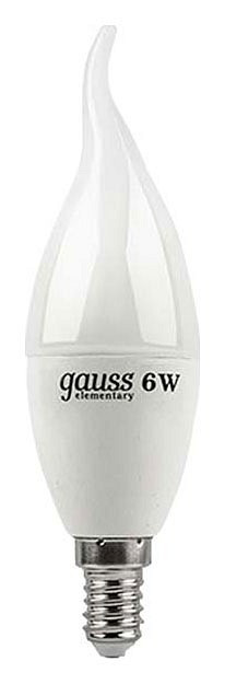 Лампа светодиодная Gauss 1041 E14 6.5Вт 3000K 104101107