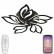 Потолочная люстра Natali Kovaltseva High-Tech Led Lamps HIGH-TECH LED LAMPS 82006 BLACK