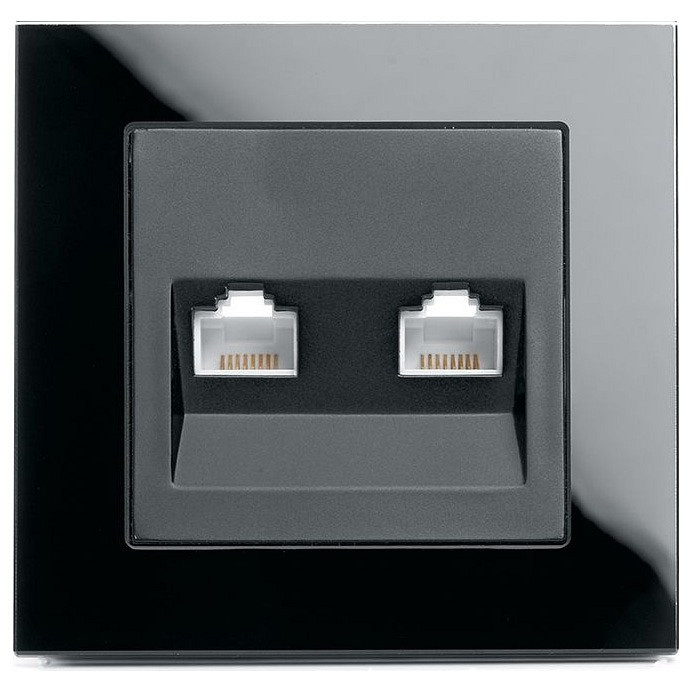 Розетка Ethernet RJ-45 Stekker Катрин 39509
