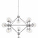 Люстра на штанге Arte Lamp Bolla A1664SP-15CC