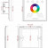 Контроллер-регулятор ЦТ и цвета RGB Deko-Light Rf 843021