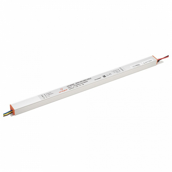 Блок питания Arlight  ARV-12060-LONG-A (12V, 5A, 60W)
