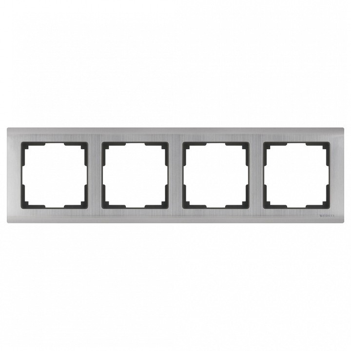 Рамка на 4 поста Werkel Metallic WL02-Frame-04
