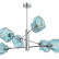 Люстра на штанге ST-Luce Portici SL1175.112.06