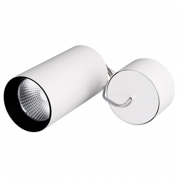 Подвесной светильник Arlight Sp-polo-r85 SP-POLO-R85-2-15W Day White 40deg (White, Black Ring)