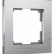 Рамка на 1 пост Werkel Aluminium (алюминий) W0011706