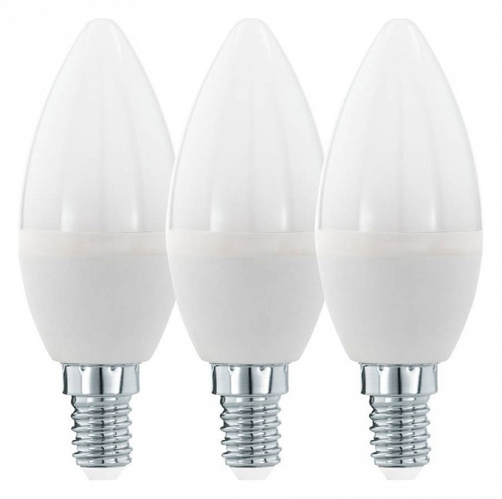 Набор ламп светодиодных Eglo ПРОМО LM_LED_E14 E14 6Вт 3000K 12884