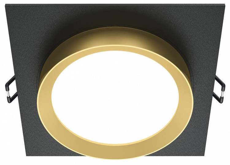 Встраиваемый светильник Maytoni Hoop DL086-GX53-SQ-BG