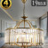 Подвесной светильник Natali Kovaltseva PLAZA PLAZA 81408/6C BRASS