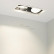 Встраиваемый светильник Arlight CL-KARDAN-S283x152-2x25W White6000 (WH-BK, 30 deg) 028860