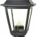 Наземный низкий светильник Arte Lamp Belgrade A1114FN-1BK