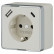 Розетка с заземлением и со шторками и USB Werkel Gallant (слоновая кость) W5071703
