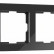 Рамка на 4 поста Werkel Acrylic (черный) W0042708