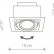 Встраиваемый светильник Nowodvorski Downlight 9571