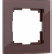 Рамка на 1 пост Werkel мокко, стекло W0011118