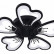 Потолочная люстра Natali Kovaltseva Innovation Style INNOVATION STYLE 83030 BLACK