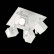 Спот Ideal Lux Mouse MOUSE PL4 BIANCO