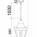 Подвесной светильник Maytoni Rivoli O027PL-01B