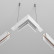 Соединитель угловой L-образный для треков накладных Maytoni Accessories for tracks Exility TRA034HCL-41W