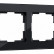 Рамка на 2 поста Werkel Favorit (черный) W0021108