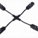 Соединитель X-образный для треков ST-Luce ST006 ST006.469.00