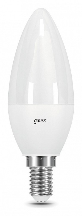 Лампа светодиодная Gauss Свеча E14 7Вт 6500K 103101307-D