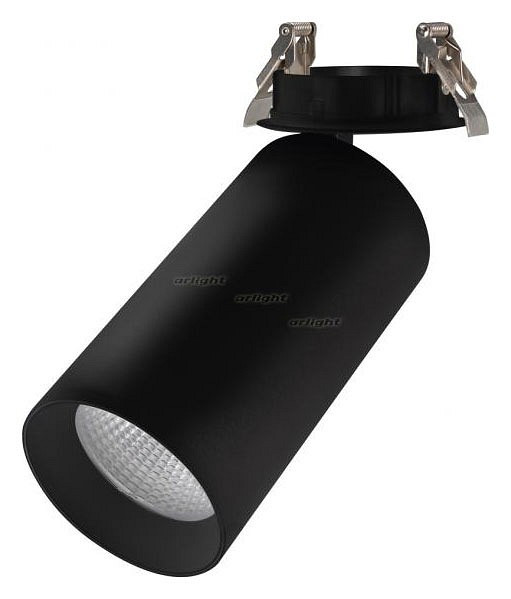 Спот Arlight SP-POLO-BUILT-R95-25W Warm3000 (BK-BK, 40 deg) 027342