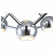 Подвесной светильник Vele Luce Azore VL5173P06