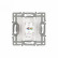Розетка Ethernet RJ-45 и со шторками, без рамки Arlight SCT 045301