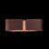 Накладной светильник Ideal Lux Clip CLIP AP2 SMALL CORTEN