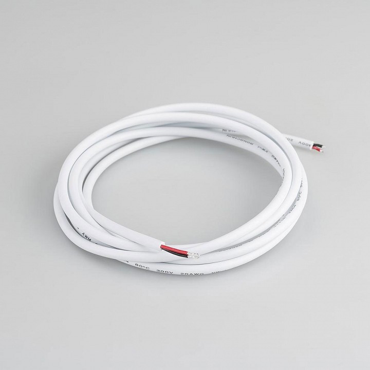Провод электропитания Arlight Moonlight ARL-MOONLIGHT-18AWG-2W-D6-CU-2000 White