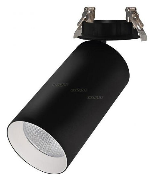 Спот Arlight SP-POLO-BUILT-R95-25W Warm3000 (BK-WH, 40 deg) 027343